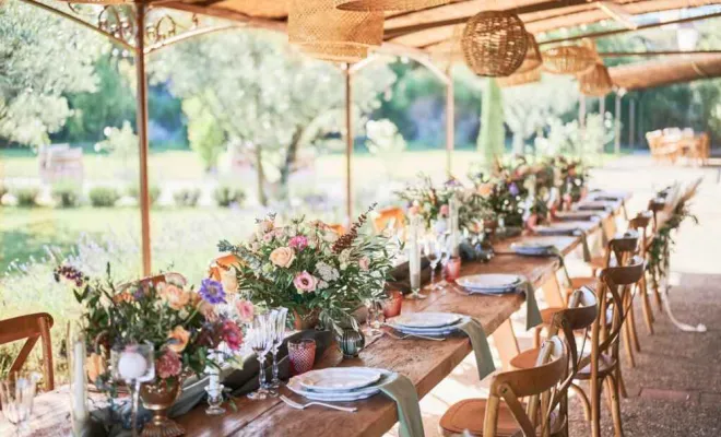Décoration pour mariage, Bourgoin-Jallieu, Mélanie Orsini