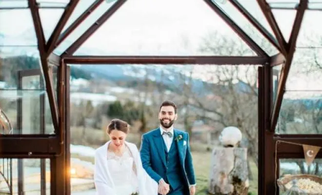Le mariage hivernal de Cécilia et Maxime - Château des Girards - Vercors, Bourgoin-Jallieu, Mélanie Orsini